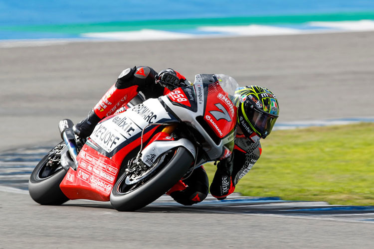 Lorenzo Baldassari in Jerez auf der MV Agusta