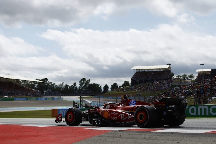 Carlos Sainz ist sich sicher: «Ganz generell fehlte uns an diesem Wochenende das Tempo»