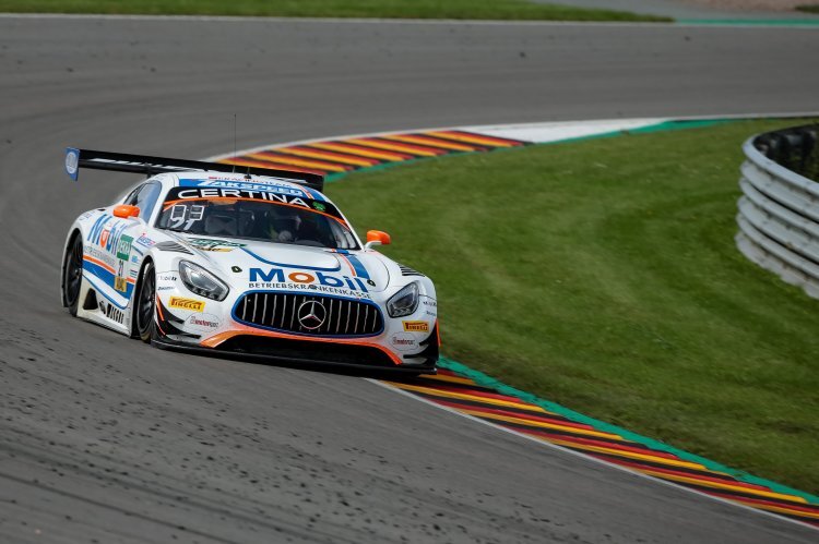 Sieg auf dem Sachsenring: Der Mercedes-AMG GT3 von Luca Stolz/Luca Ludwig