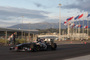 Das erste Formel-1-Auto in Sotschi: Sergey Sirotkin gibt Gas im Sauber-Ferrari