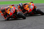 Die Repsol-Honda-Teamkollegen Marc Márquez und Dani Pedrosa