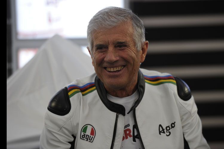 Giacomo Agostini an seinem 70. Geburtstag
