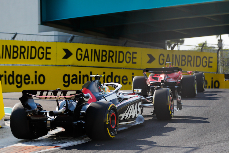 Nico Hülkenberg musste hinterher fahren