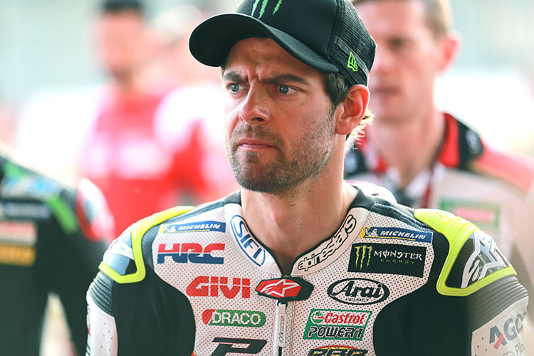 Cal Crutchlow wurde per Highsider von seiner Honda geschleudert