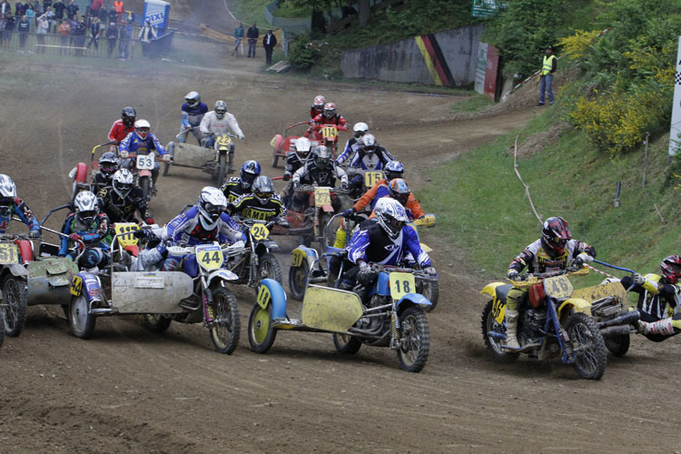 Start zum Veteranen-Spektakel in Bilstein