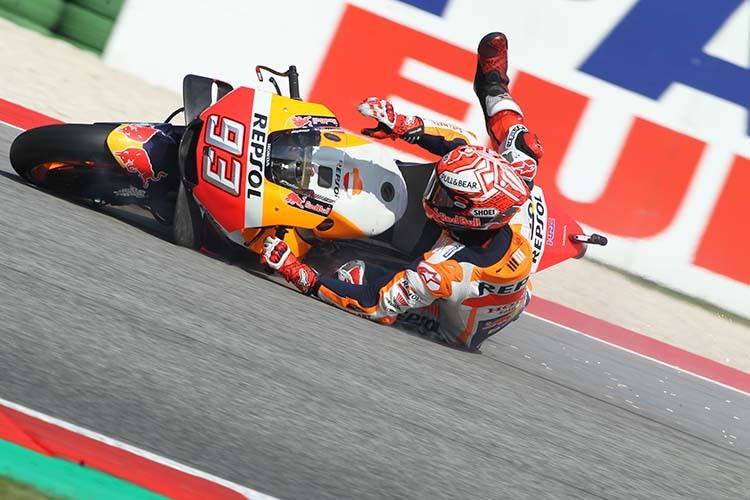 Marc Márquez stürzte im Q2