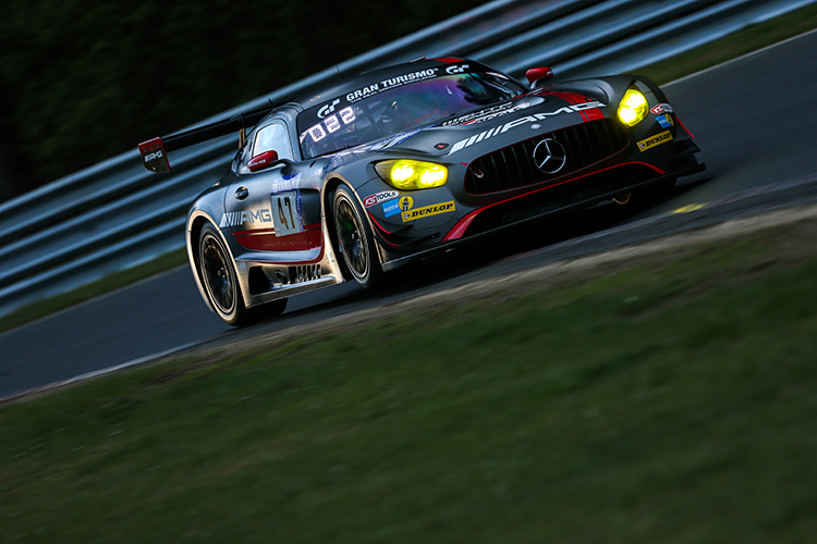 Pole-Position für HTP Motorsport und den Mercedes-AMG GT3.