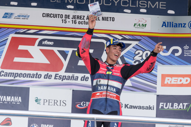 Borja Gomez kommt aus der Spanischen Superbike-Meisterschaft