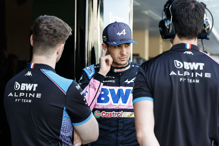 Alpine-Fahrer Esteban Ocon