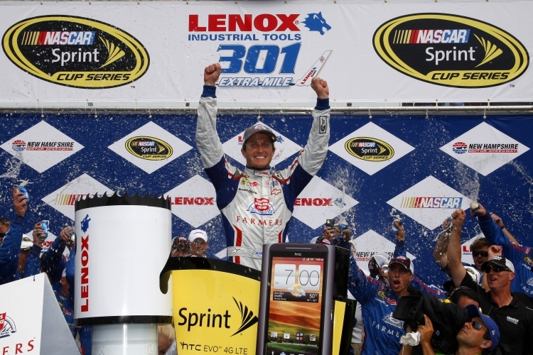 Kasey Kahne in der Victory Lane