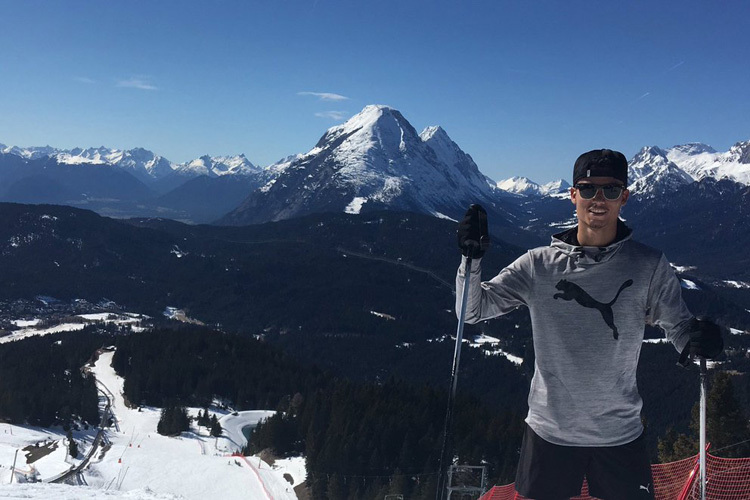 Pascal Wehrlein beim Training in Österreich