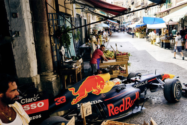 Max Verstappen in Palermo