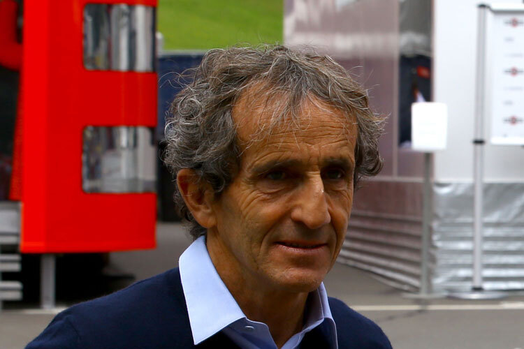 Alain Prost zu Gast bein Grand Prix von Österreich