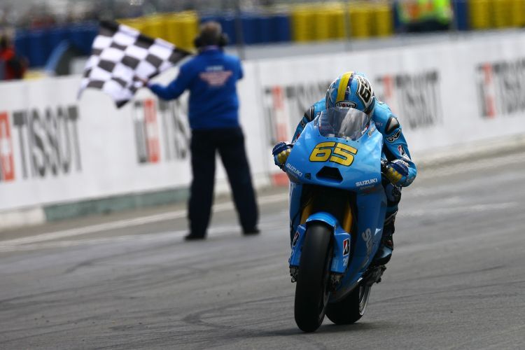 Loris Capirossi: «Zu wenig Grip am Hinterrad».