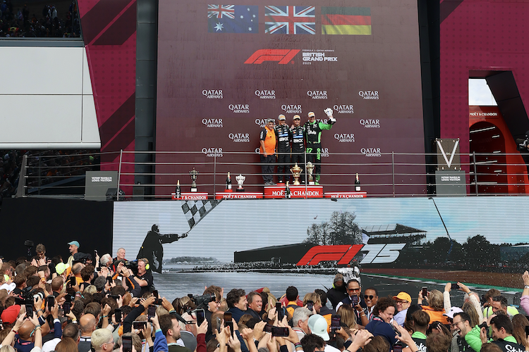 Nico Hülkenberg Dritter in Silverstone hinter Lando Norris und Oscar Piastri