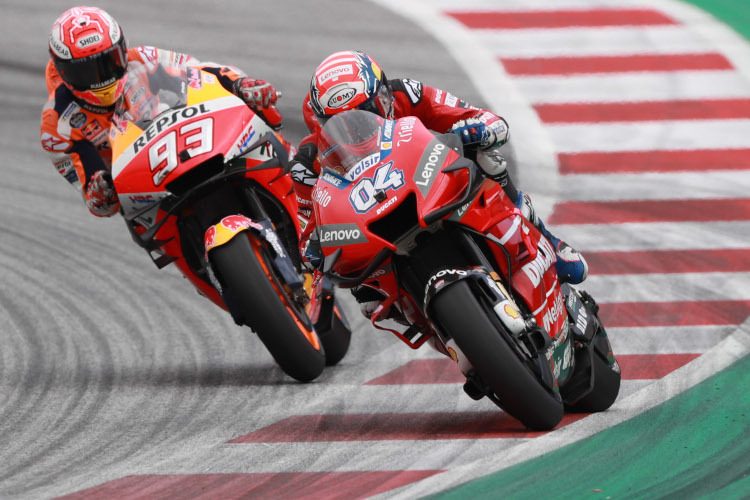 Gibt es auch 2020 ein Duell Marc Márquez gegen Andrea Dovizioso?