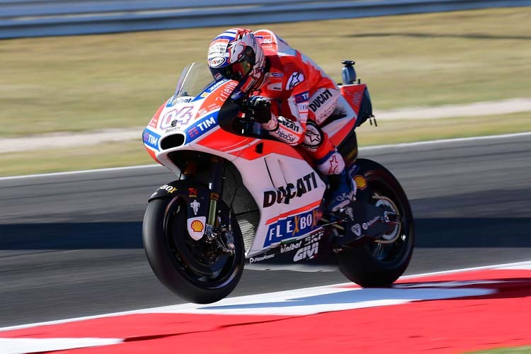 Andrea Dovizioso 2017 in Misano