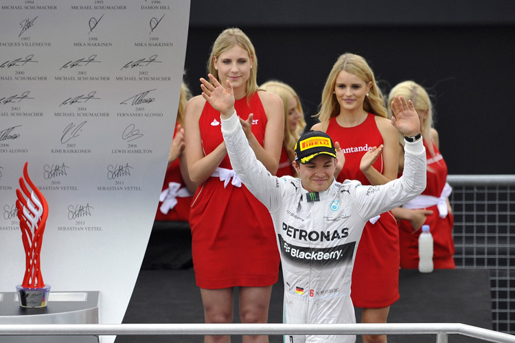 Kein Heim-Jubel für Nico Rosberg: Der Deutschland-GP wird im aktuellen WM-Kalender nur in der Fussnote erwähnt