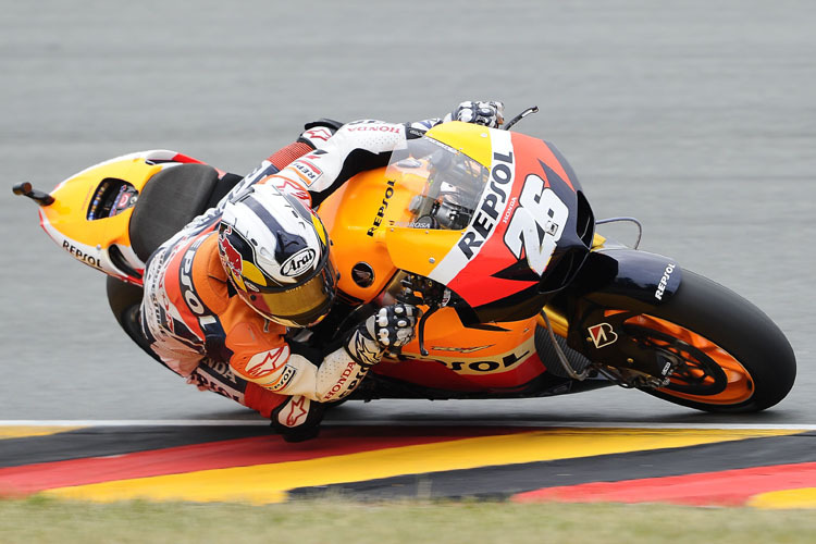 Daniel Pedrosa - starke Vorstellung am Sachsenring