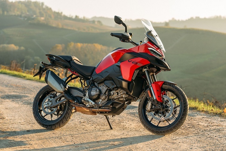 Dank der neuen technsichen Basis wurde die Ducati Multistrada schlanker und leichter