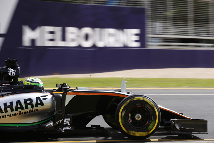 Nico Hülkenberg im Albert-Park