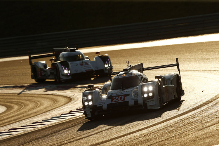 Porsche vor Audi beim Test, wie sieht es in Silverstone aus?