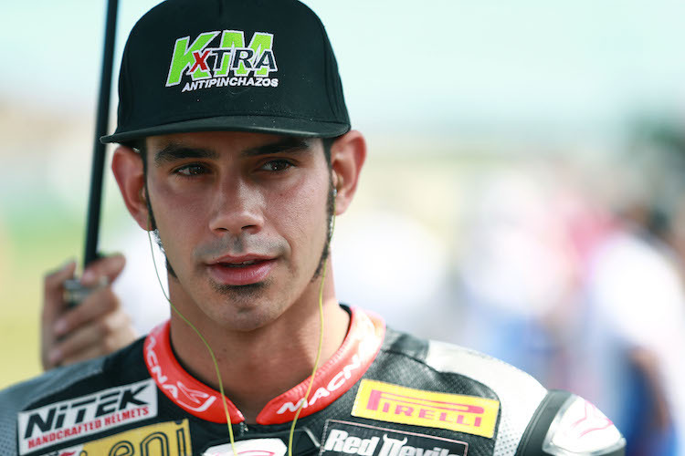 Jordi Torres musste Max Biaggi im zweiten Rennen ziehen lassen