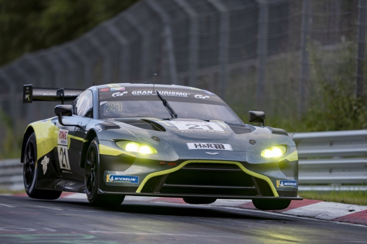 Siegerauto: Der Aston Martin Vantage GT3 von Nicki Thiim und Maxime Martin