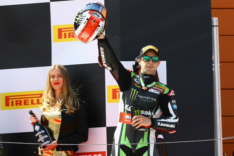 Jonathan Rea gewann 2017 fünf von sechs Rennen