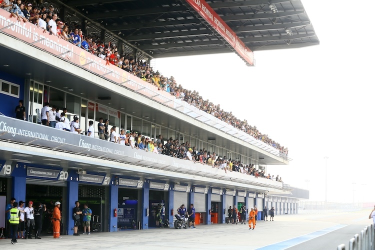 Startschuss: Die MotoGP-WM 2025 beginnt am Chang International Circuit in Thailand