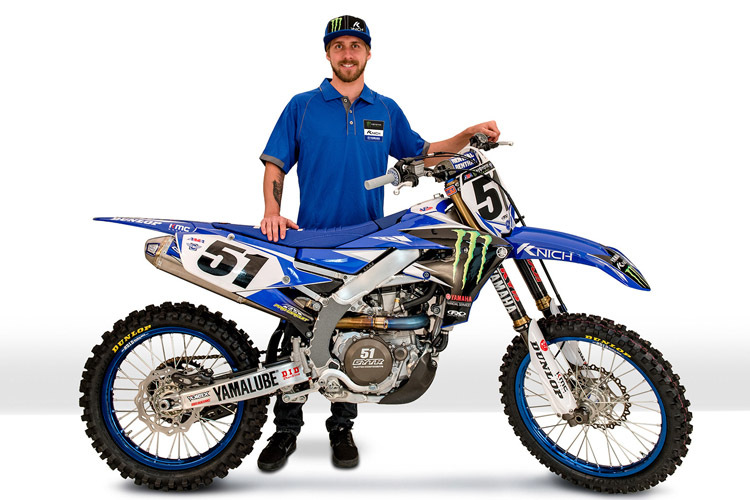 Justin Barcia startet im Yamaha-Werksteam