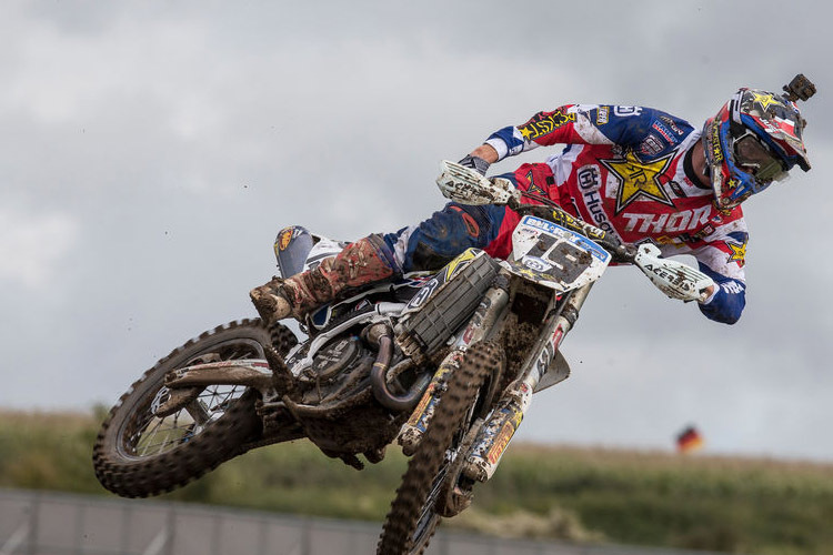 Max Anstie gewann den ersten Lauf zum MXoN 2017