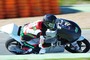 Luca Grünwald beim IRTA-Test in Jerez