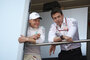 Monaco-Fans: Silberpfeil-Pilot Valtteri Bottas und Mercedes-Motorsportdirektor Toto Wolff