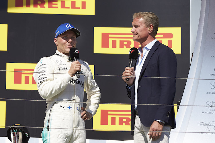 Valtteri Bottas und David Coulthard