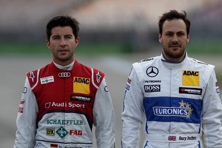 Mike Rockenfeller und Gary Paffett