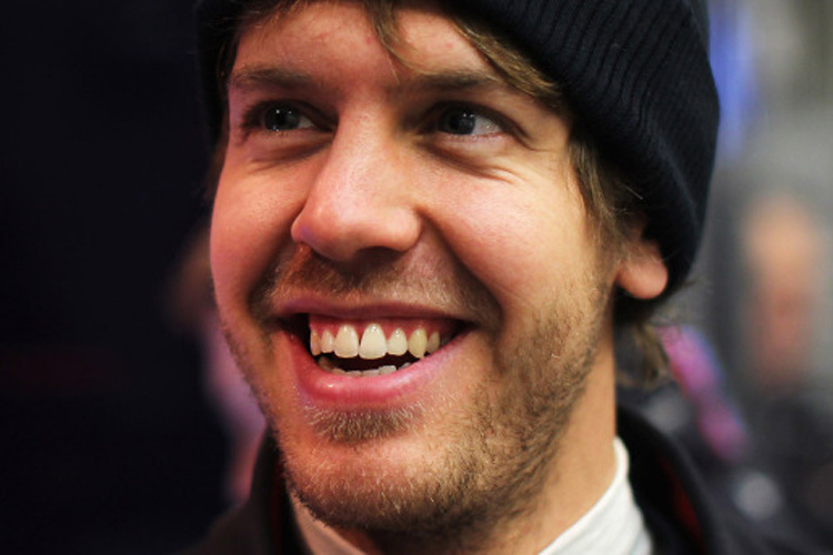 Endlich geht es los für Sebastian Vettel