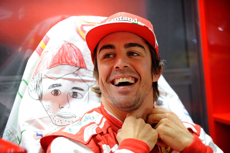 Fernando Alonso: So herzlich lachen haben wir ihn schon lange nicht mehr gesehen
