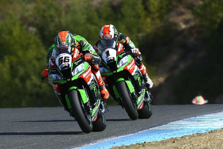 Tom Sykes vor Jonathan Rea – das soll es 2017 häufiger geben