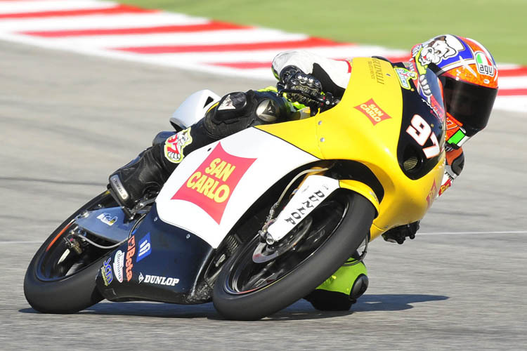 Luca Marini mit der FTR-Honda: Platz 28 in Misano am Freitag
