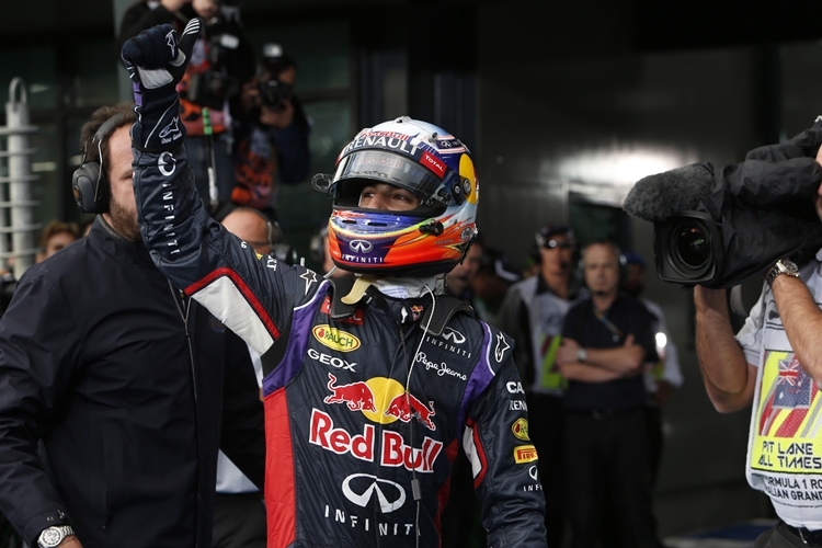 Daniel Ricciardo nach dem Rennen