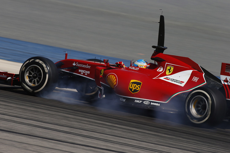 Fernando Alonso ist happy: «Ferrari hat gut gearbeitet»