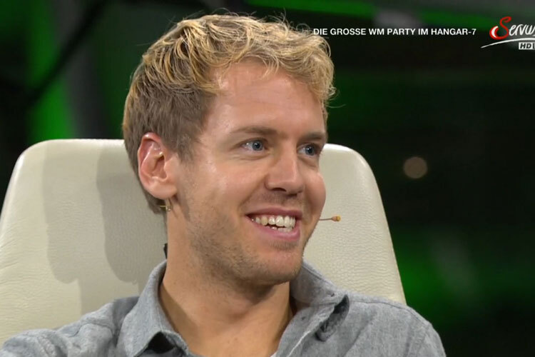 Sebastian Vettel bei ServusTV