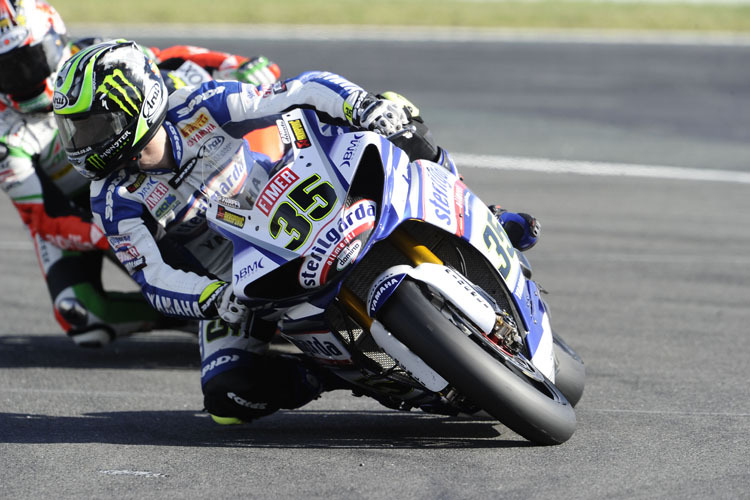 In der Superpole ist Cal Crutchlow eine Bank