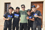 Die Teilnehmer des sechsten Yamaha VR46 Master Camps freuten sich über das Treffen mit Valentino Rossi