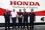 RBR-Technikchef Adrian Newey, Red-Bull-Rennchef Dr. Helmut Marko, Honda-Rennleiter Masashi Yamamoto, RBR-Teamchef Christian Horner und F1-Projektleiter Toyoharu Tanabe