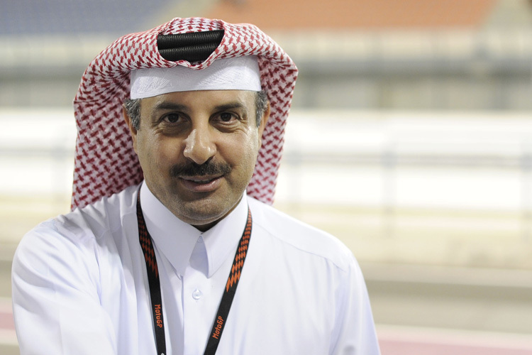 Nasser Khalifa Al-Attiyah, Präsident des Losail International Circuits