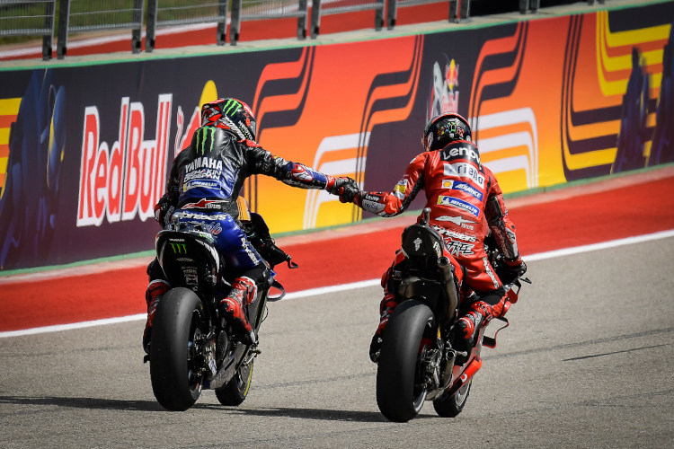 Fabio Quartararo und Pecco Bagnaia