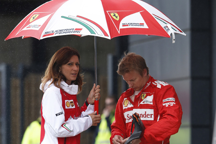 Kimi Räikkönen: Aus im Regen
