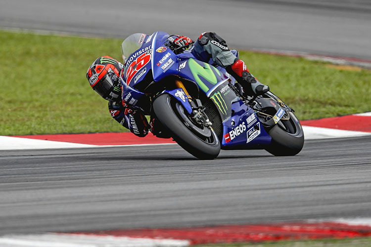 Maverick Viñales auf der Yamaha M1